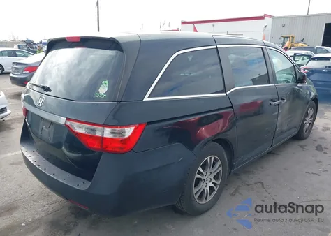 2013 Honda Odyssey Ex from USA, damaged, VIN 5FNRL5H44DB075407